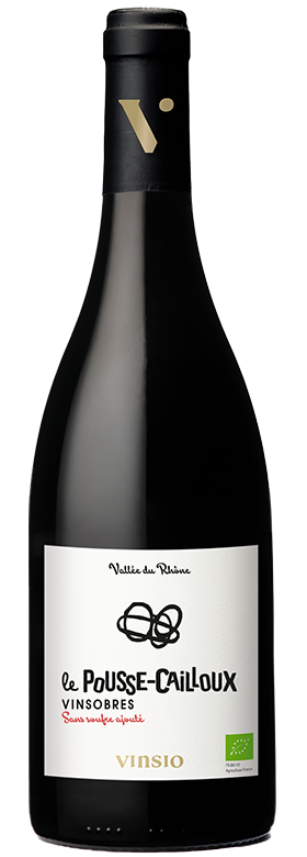 LE POUSSE-CAILLOUX /  Rouge 2025 / Vinsobres Bio